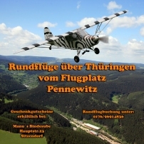 Rundflge vom Flugplatz Pennewitz